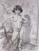 Naked maiden Keludina Jules Pascin